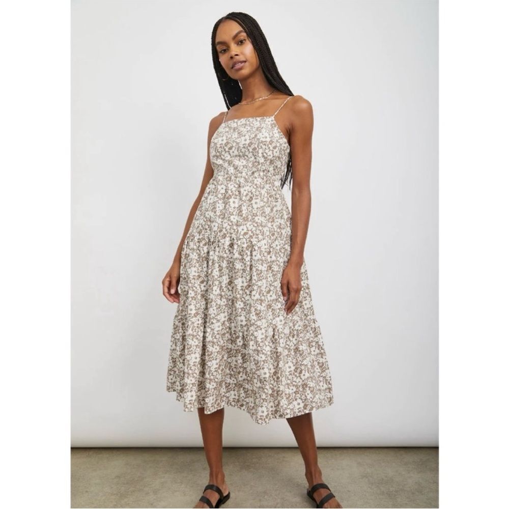 Rails Lena Midi Dress in Cafe Floral S
